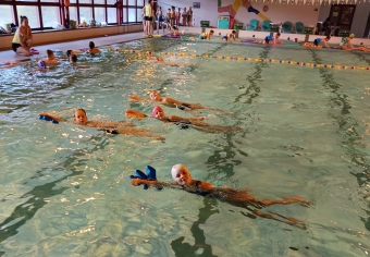 Plavecký výcvik 3.B