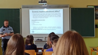 Prevence návykových látek  v podání mluvčího policie ČR